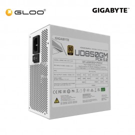 Gigabyte GP-UD850GM PG5W PCIE 5 ATX 3.0 Fully Modular Gaming Power Supply - 80 Plus Gold Certified 850W (White)