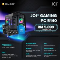 JOI GAMING PC 5140 (i5-14400F/16GB RAM/512GB SSD/RTX 4070S/DOS/WIFI)