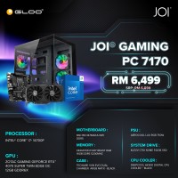 JOI GAMING PC 7170 (i7-14700F/16GB RAM/512GB SSD/RTX 4070S/DOS/WIFI)