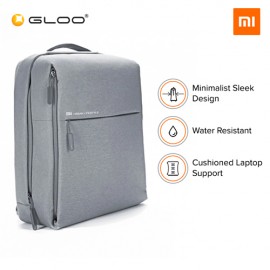 mi city backpack light grey