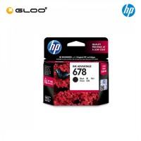 HP 678 Black Original Ink Advantage Cartridge CZ107AA