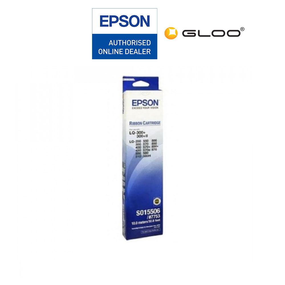 Epson LQ300+ (C13S015506) Compatible Ribbon - Black