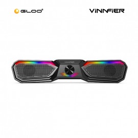 Vinnfier Hyperbar U20 BT USB Powered Soundbar – Black