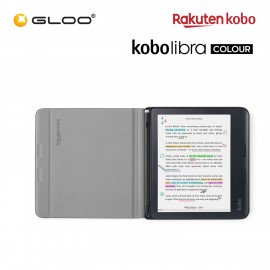 KOBO LIBRA BLACK NOTEBOOK SLEEPCOVER CASE-N428-AC-BK-N-PU
