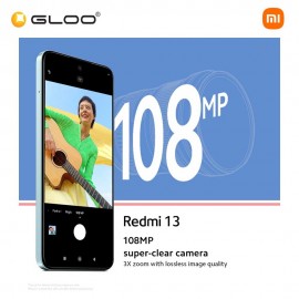 [*Free Redmi Buds 4 Active] Xiaomi Redmi 13 8+256GB Smartphone - Black