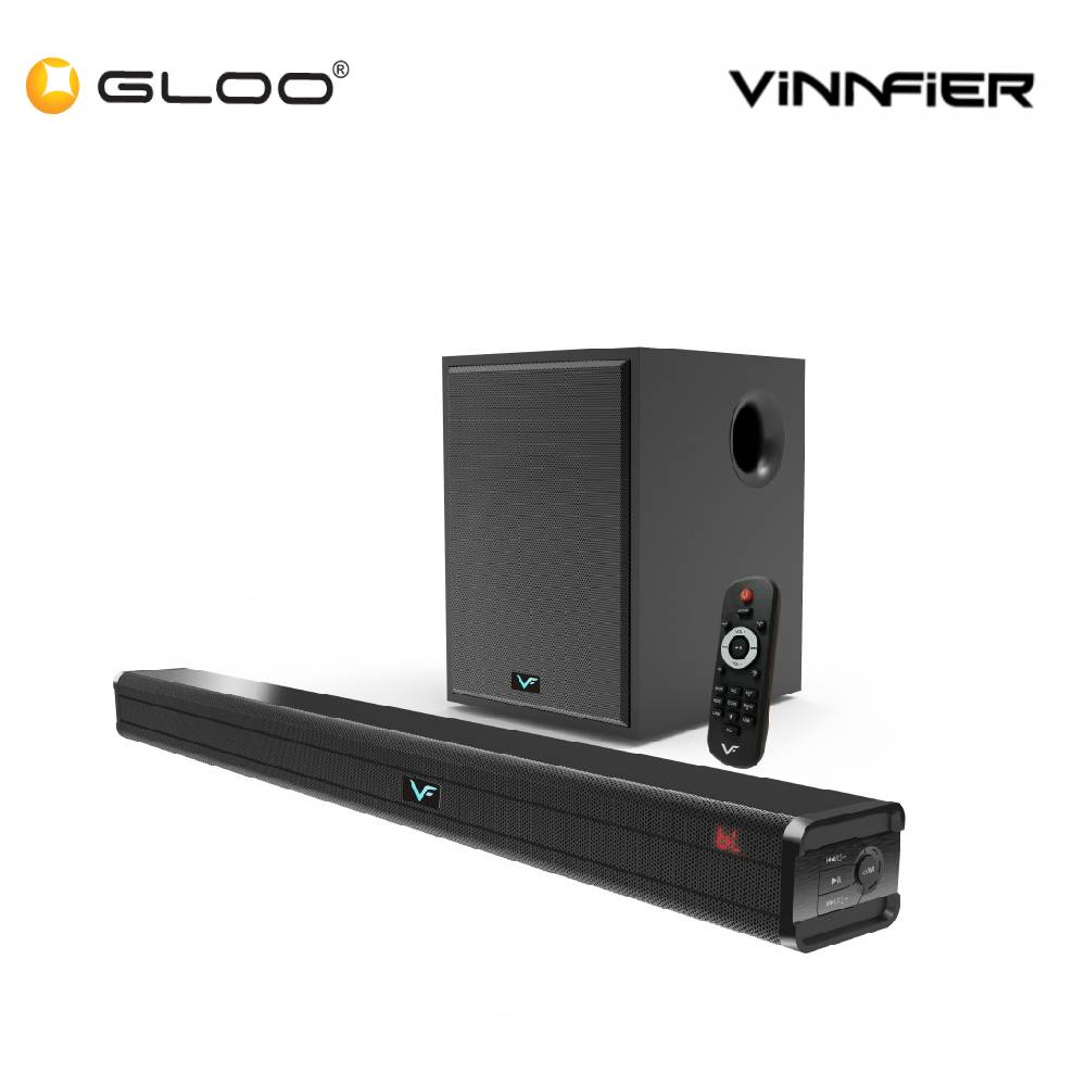 Vinnfier Hyperbar 505 BTRW Wireless Soundbar with Wireless Sub Woofer